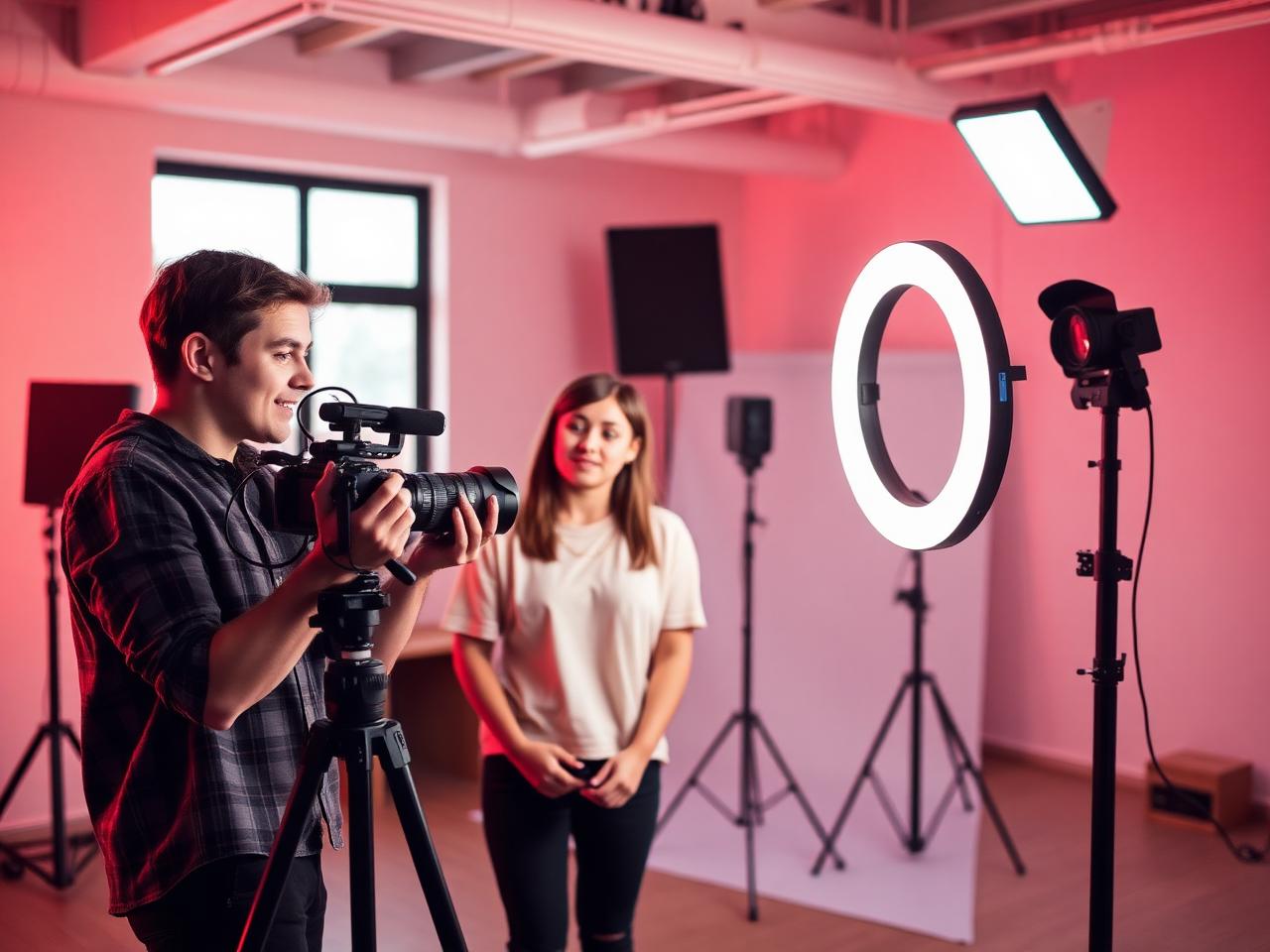 Sovio.Cult team on set